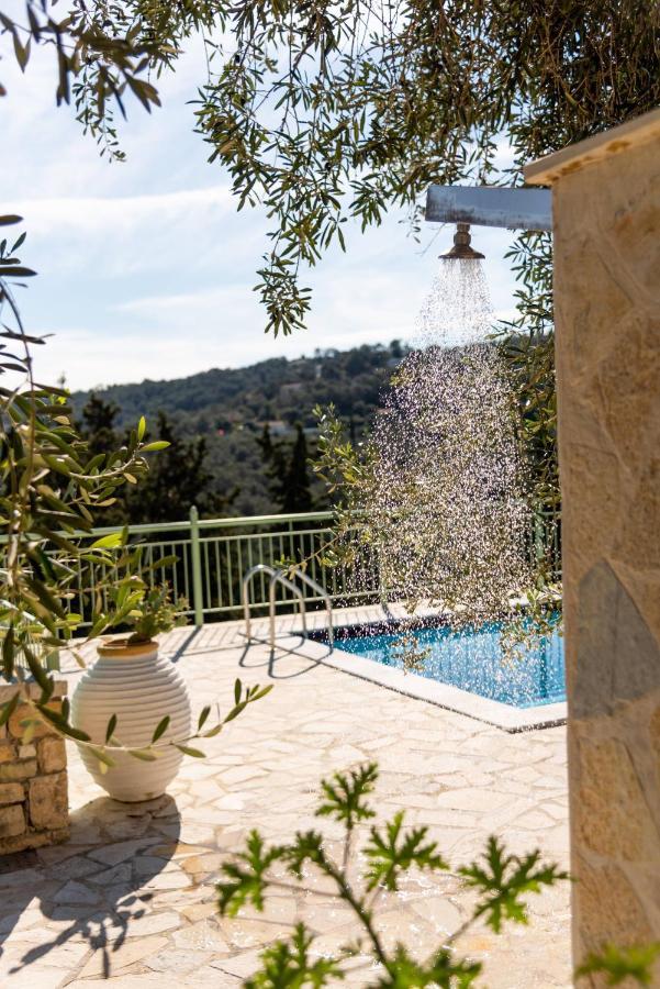 Villa Loggos View House Mastoratika Exterior foto