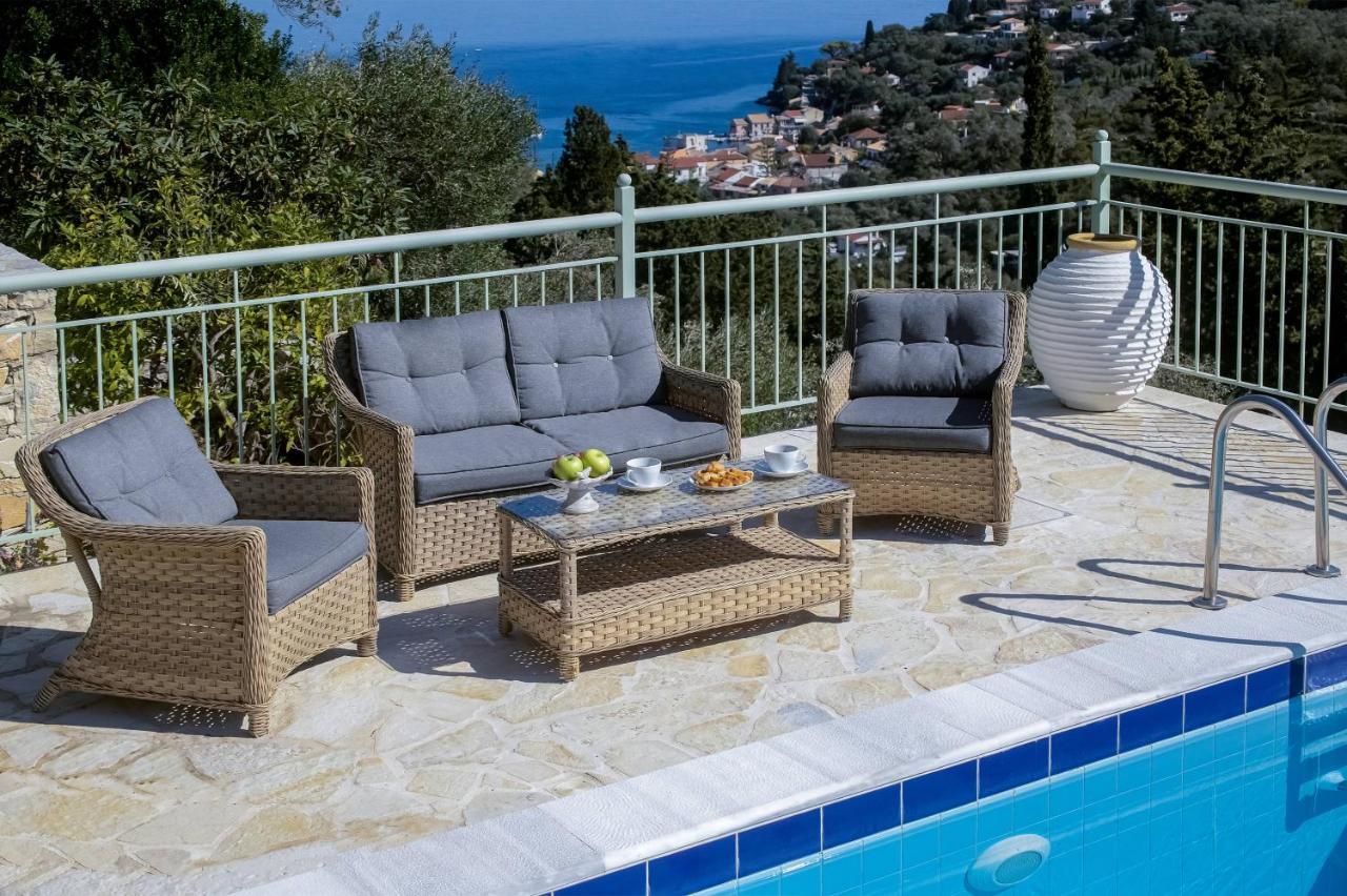 Villa Loggos View House Mastoratika Exterior foto