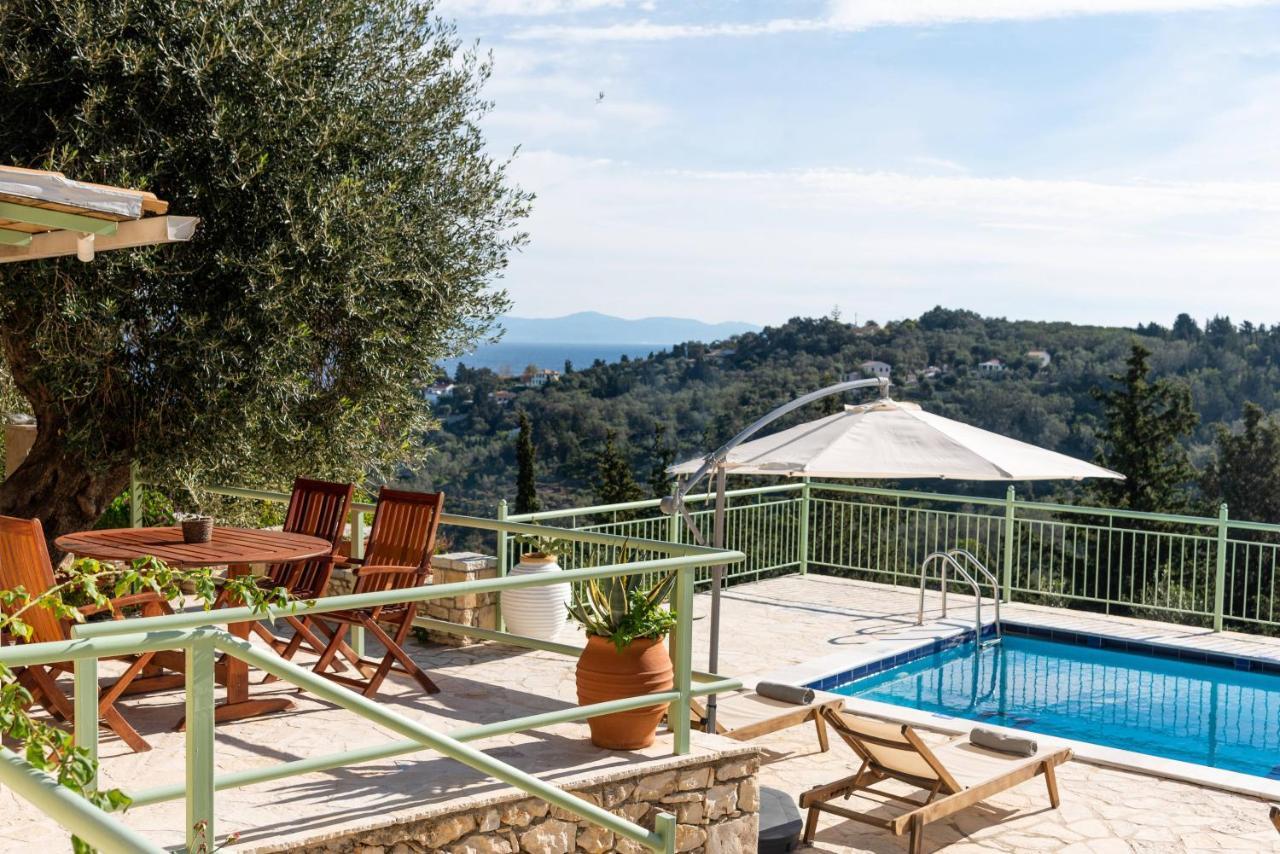 Villa Loggos View House Mastoratika Exterior foto